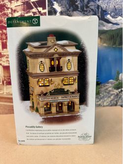 Department 56 Lighted Piccadilly Gallery from the Dickens Village Series. #58498