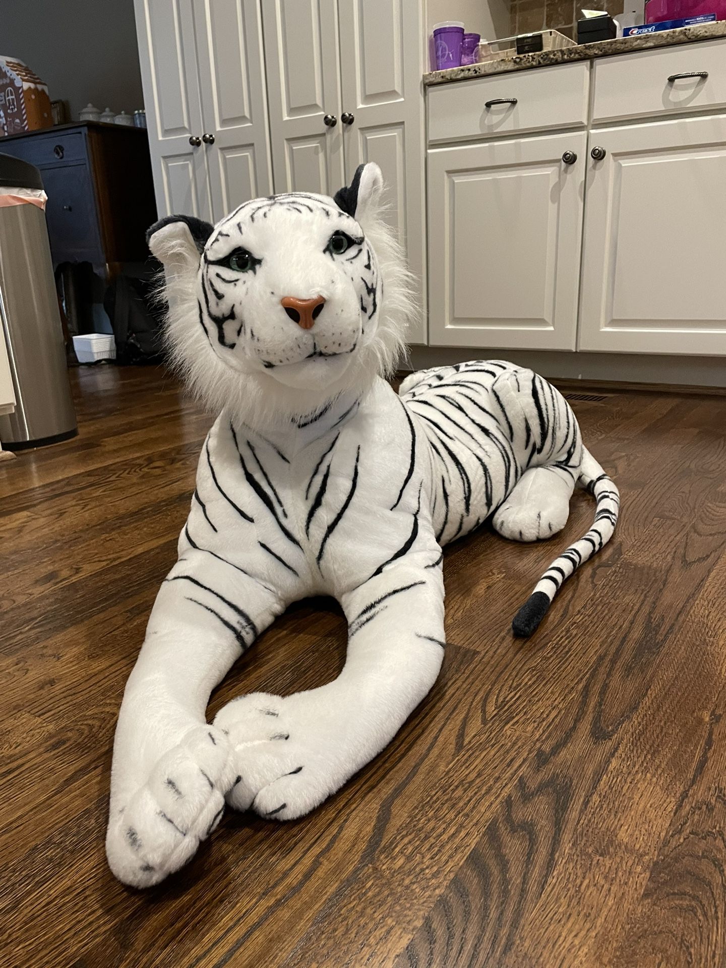 White Tiger Stuffed Animal