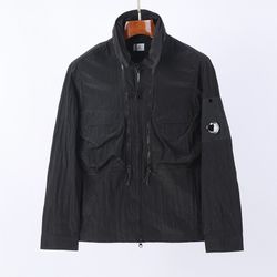 Cp Company Zipper Stand Collar Work Jacket
