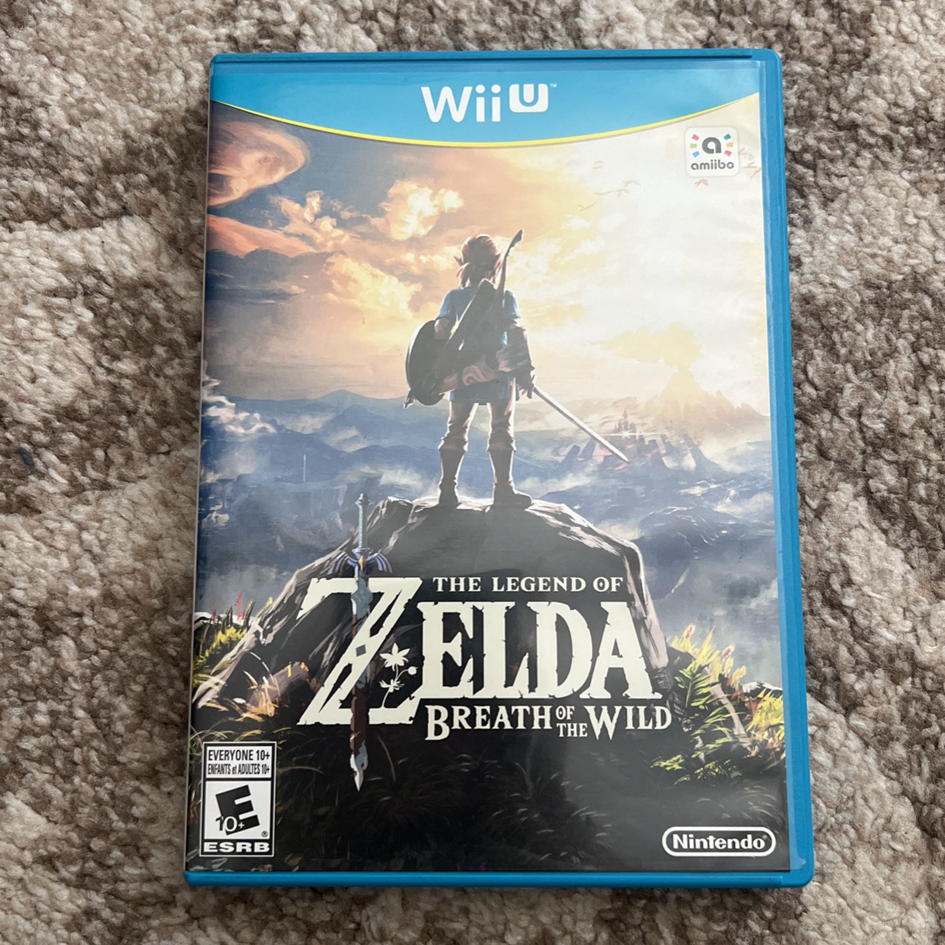 Zelda Breath Of The Wild For Nintendo Wii U