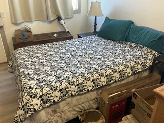 Bed and frame DOUBLE