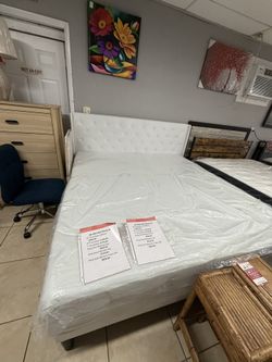 Brand New King Bedframe/ W Mattress Set!