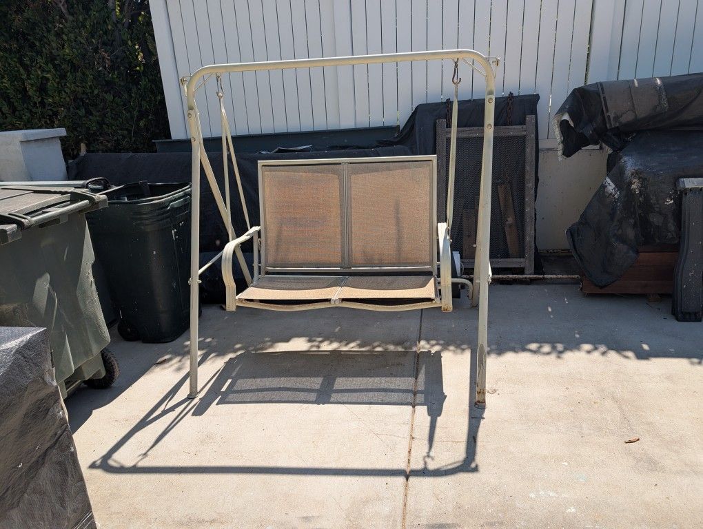 Beige Swinged And Good Working Condition