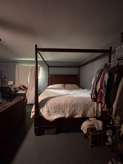 King size bed frame