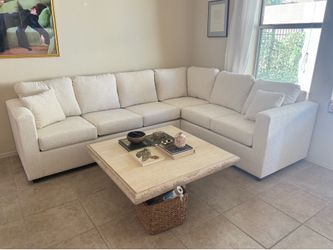 Brand new cream sofa sectional
