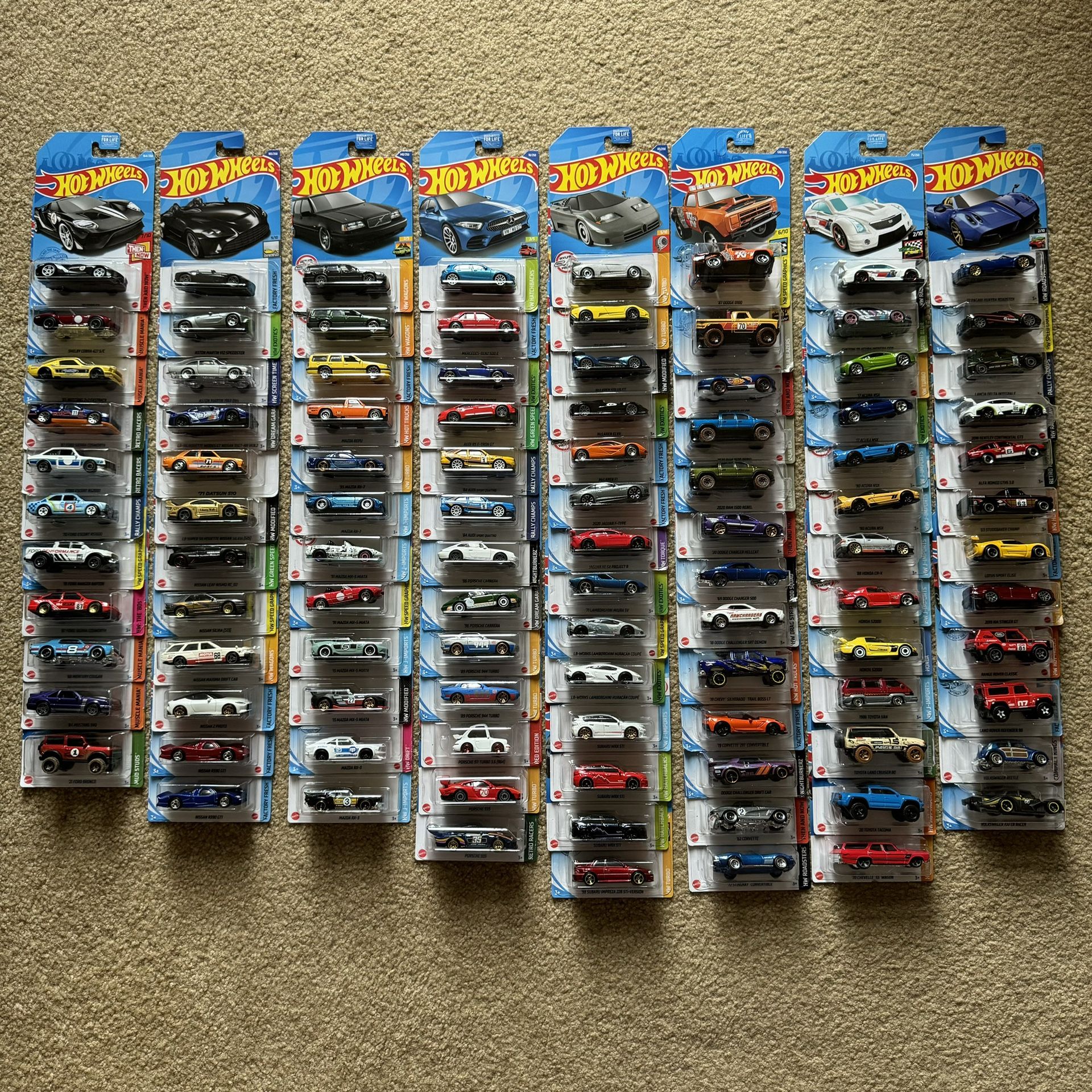 Hot Wheels Die-Cast Cars (100 units)