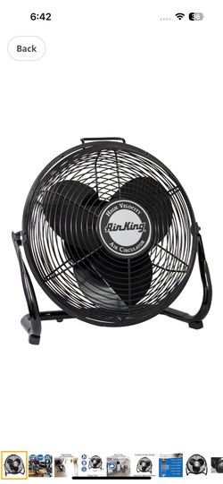 Air King brand new black 14” Multi Mount 