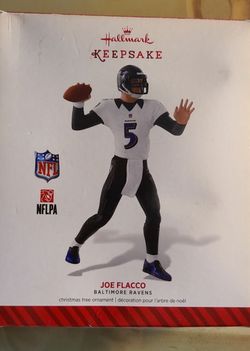 NFL HALLMARK KEEPSAKE BALTIMORE RAVENS JOE FALCO ORNAMENT 2014