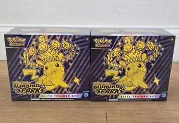 Surging Sparks Elite Trainer Box ETB Pokemon Trading Card Game TCG