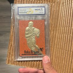 Kobe Bryant 23 Ct Gold Rookie Card