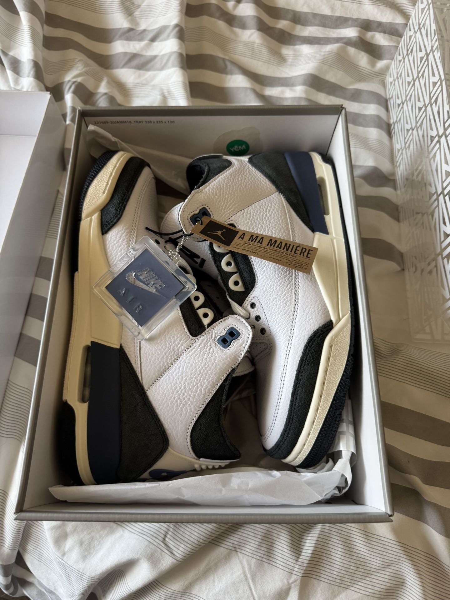 New Jordan 3 AMA Maniere Collab 