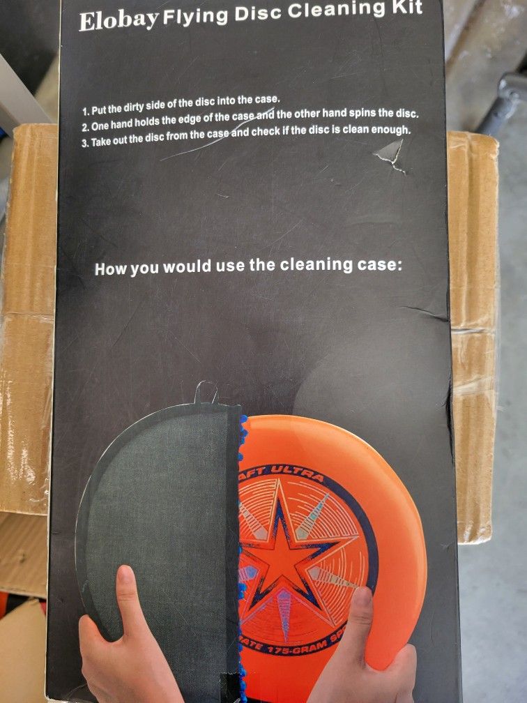 New Elobay Flying Disc Cleaning Kit Golf