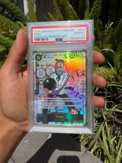 One Piece Koby Manga PSA 10