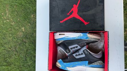 2011 Jordan 3 Black Cement Size 11.5