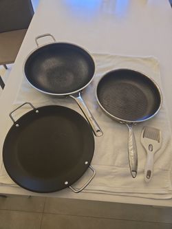 Stainless Steel ceramic fry pan and wok
