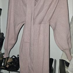 Blush Sweater Dress 