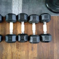 25 Dumbbell Sets Two Of Them For $100