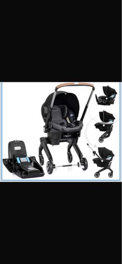 Evenflo shyft dual ride infant carseat and stroller combo