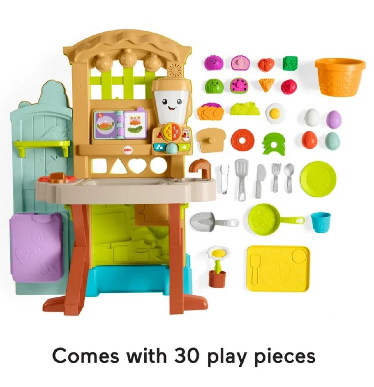Fisher-Price Laugh & Learn Grow-the-Fun Garden to Kitchen