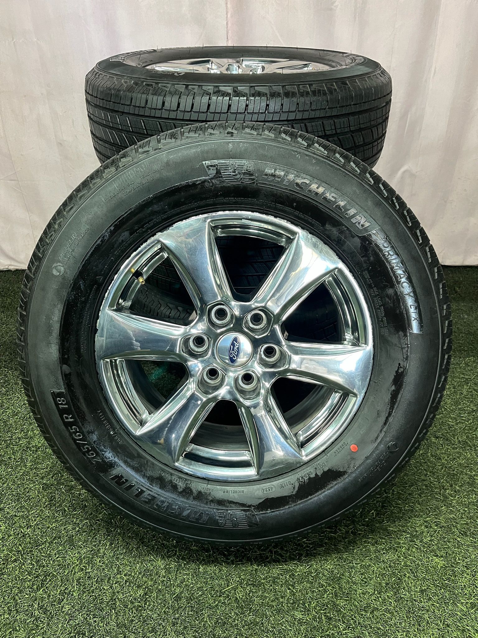 Ford F-150 Chrome 6 Lug Takeoffs 18 Inch OEM Wheels