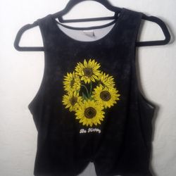 No Boundaries Sunflower Shirt