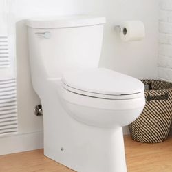 One Piece Skirted Toilet 