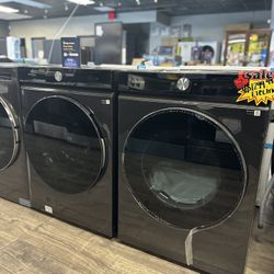 Samsung Washer & Dryer Electric (Take It Home In Payments/Llevalo A Casa En Pagos)