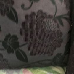 Purple tone on tone decorative pillows