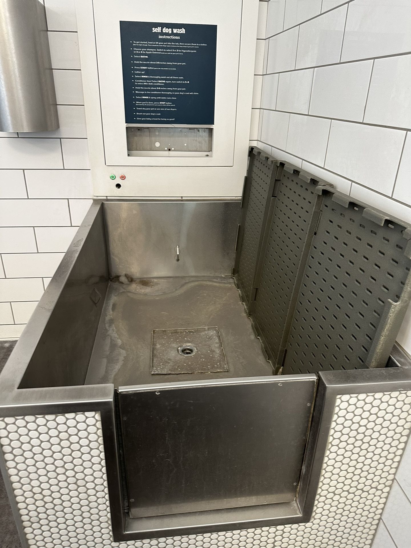 Pet Wash Tubs