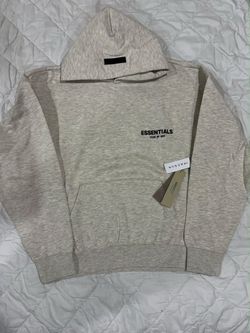 Fear of God Essentials Pullover Hoodie Cream/White