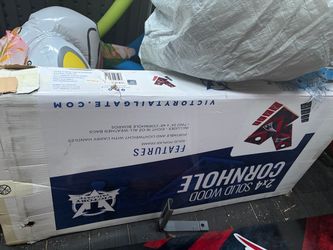New England patriots corn-hole board