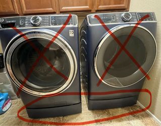 Risers only- for GE Profile washer and dryer
