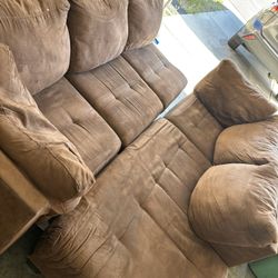 Couches For Sale. Must Go By Today.
