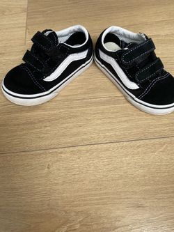 Black Vans Size Toddler 6.5