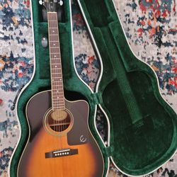 Epiphone Acoustic Guitar with Case