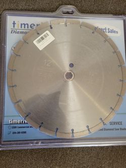 Timeriver 12" Diamond Blade