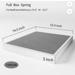 Low Profile Box Spring (full Size)