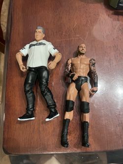 2011 WWE Mattel Basic Series 94 Randy Orton with beard Wrestling Action Figure and Shane O Mac