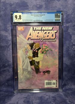 New Avengers Annual #1 2006 CGC 9.8 WP Jones & Cage Wed