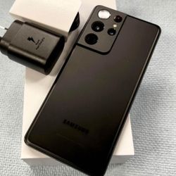 Samsung Galaxy S21 Ultra,  Factory Unlocked,  Excellent Condition.  Like New 