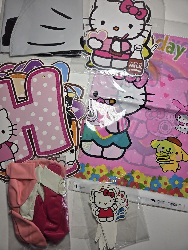 #4 Hello Kitty Birthday Party Supplies
