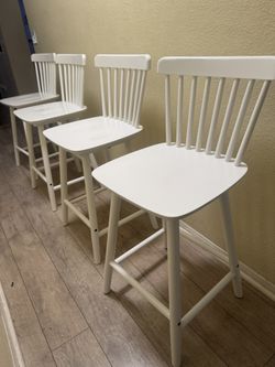 Set Of 4, 24” Counter Height Stools