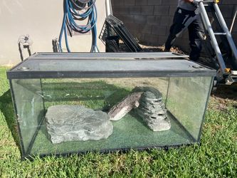Large terrarium/ Glass Aquarium