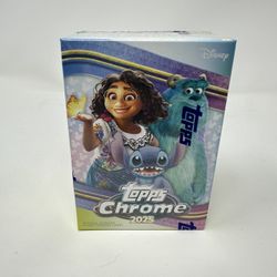 2025 Topps Chrome Disney Blaster Box - New/Factory Sealed