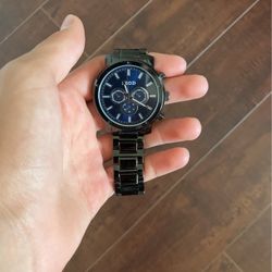 IZOD balck And Blue Watch