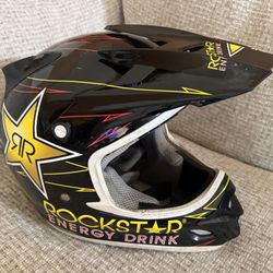 Answer Racing Rockstar Energy Helmet — Size Small— Motocross/Off-Road