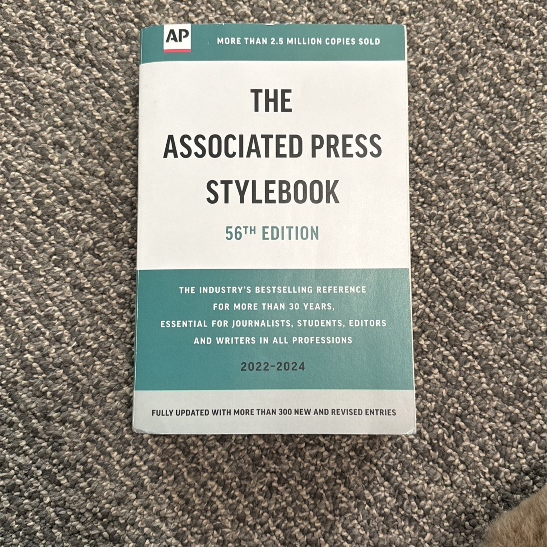 The Associated Press Stylebook (2022-2024)