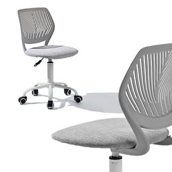Homy Casa Carnation Morandi Fabric Desk Chair