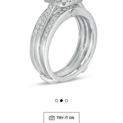Engagement Ring With Wedding Band
