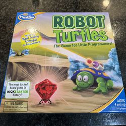 Think Fun Robot Turtles STEM Toy and Coding Board Game for Preschoolers COMPLETE